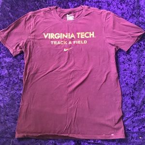 Virginia Tech Nike Track & Field T-Shirt